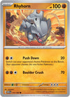 Pokemon Rhyhorn 111/165 SV: Scarlet & Violet 151 Normal