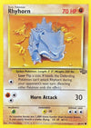 Pokemon Rhyhorn 61/64 Jungle Unlimited