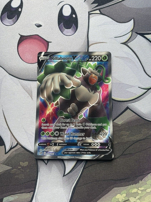 Pokémon - Rillaboom V - 175/192 - Rebel Clash - Full Art - EternaCards