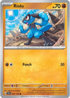Pokemon Riolu 081/142 SV07: Stellar Crown Reverse Holo