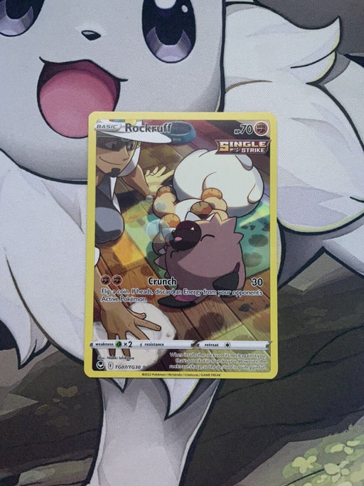 Pokemon - Rockruff - TG07/TG30 - SWSH - Silver Tempest - Ultra Rare - EternaCards