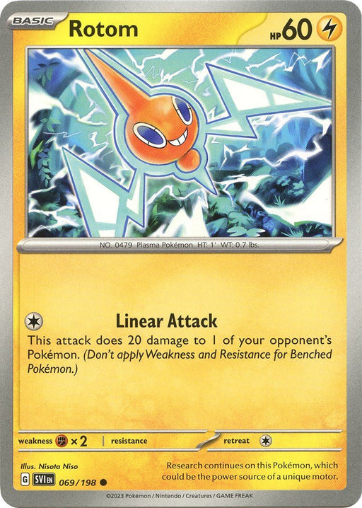 Pokemon Rotom - 069/198 069/198 SV01: Scarlet & Violet Base Set Normal - EternaCards