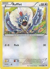 Pokemon Rufflet 129/162 XY - BREAKthrough Normal - EternaCards