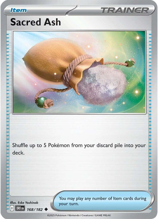 Pokemon Sacred Ash 168/182 SV10: Destined Rivals Reverse Holo - EternaCards