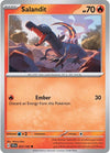 Pokemon Salandit 023/142 SV07: Stellar Crown Normal