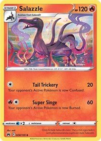 Pokemon Salazzle 028/159 SWSH: Crown Zenith Normal - EternaCards