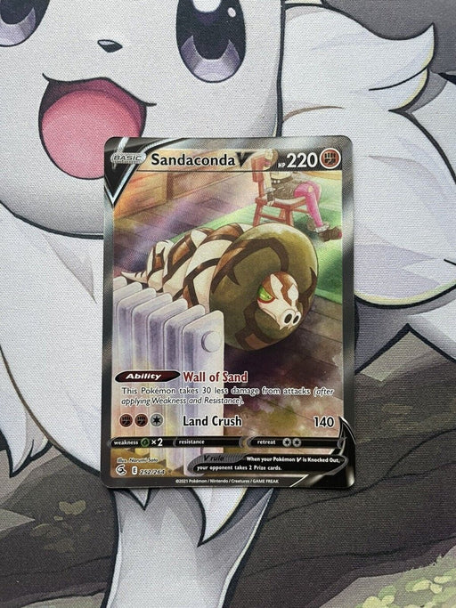 Pokemon - Sandaconda V - 252/264 - Fusion Strike - Alt Art - EternaCards