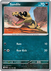 Pokemon Sandile 064/094 ME02: Phantasmal Flames Reverse Holo