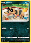 Pokemon Sandile 111/195 SWSH12: Silver Tempest Reverse Holo