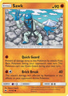 Pokemon Sawk 72/147 SM - Burning Shadows Normal