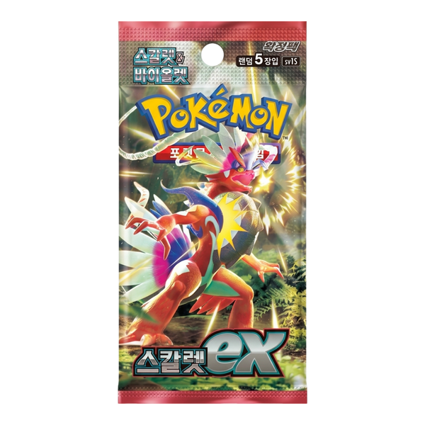 Pokemon Scarlet ex Korean Booster Pack (sv1S) - Eterna Cards