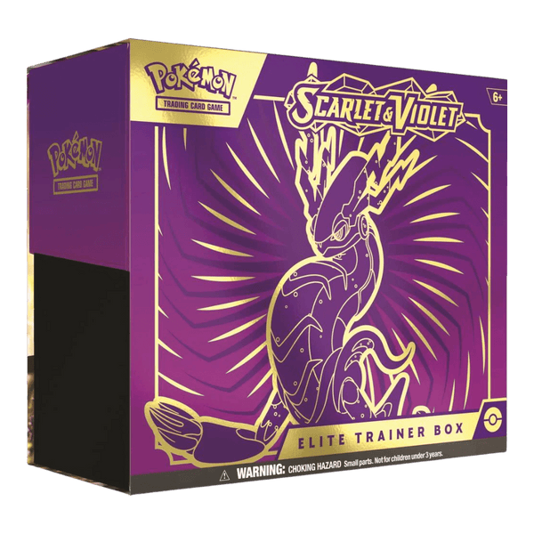 Pokemon Scarlet & Violet Base Elite Trainer Box (Miraidon) - EternaCards
