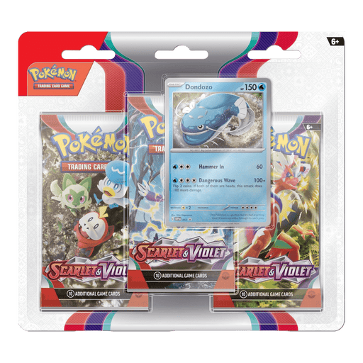 Pokemon Scarlet & Violet Base Set 3 - Pack Blister (Dondozo) - EternaCards