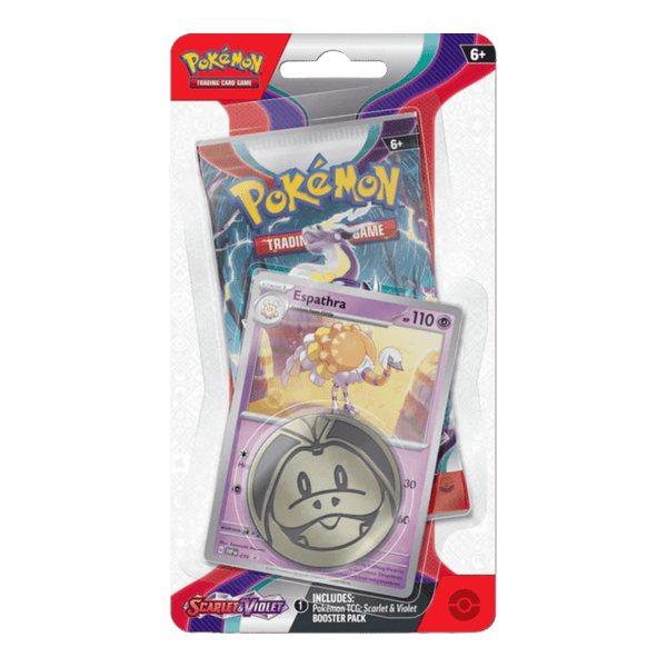 Pokemon Scarlet & Violet Base Set Premium Checklane Blister (Espathra) - EternaCards