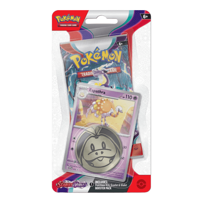 Pokemon Scarlet & Violet Base Set Premium Checklane Blister (Espathra) - EternaCards