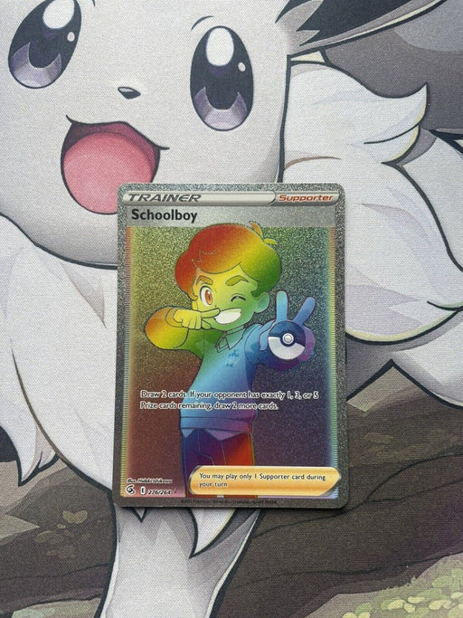 Pokemon - Schoolboy 276/264 - Fusion Strike - Secret Rare - EternaCards