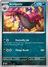 Pokemon Scolipede 117/167 SV06: Twilight Masquerade Reverse Holo