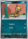 Pokemon Scraggy 057/086 SV: White Flare Reverse Holo