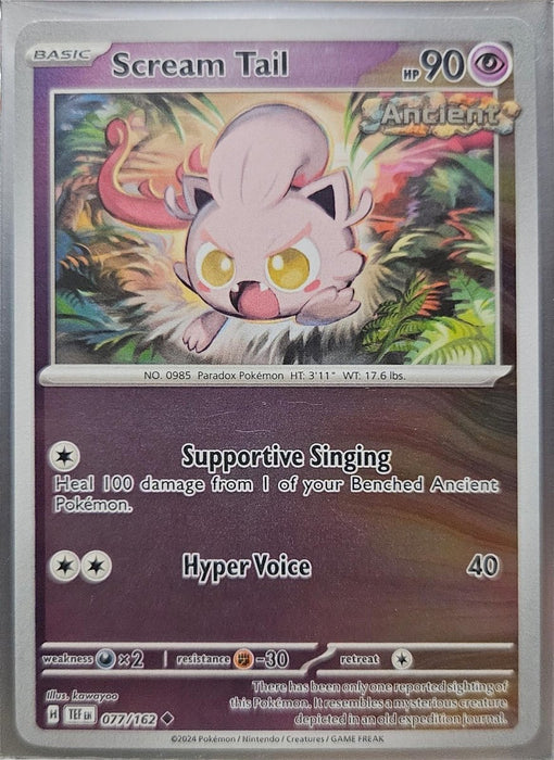 Pokemon Scream Tail 077/162 SV05: Temporal Forces Normal - Eterna Cards