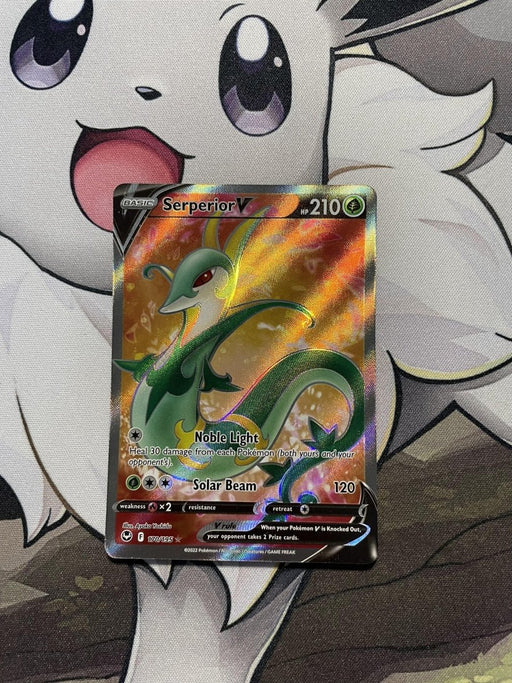 Pokemon - Serperior V 170/195 - Silver Tempest - Full Art - EternaCards