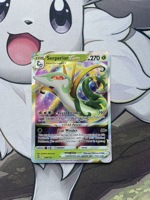 Pokemon - Serperior Vstar 008/195 - Silver Tempest - EternaCards