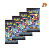 Pokemon Shining Fates Booster Pack Bundle (9 Packs) .