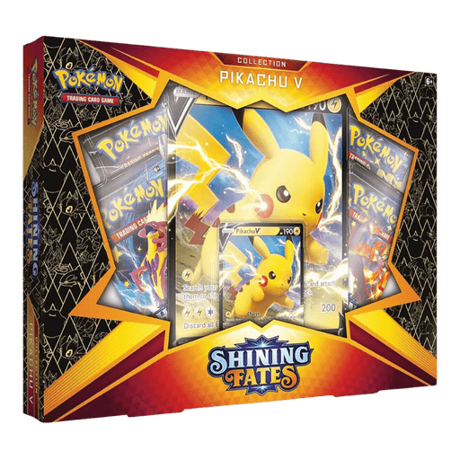 Pokemon Shining Fates Pikachu V Collection Box - EternaCards
