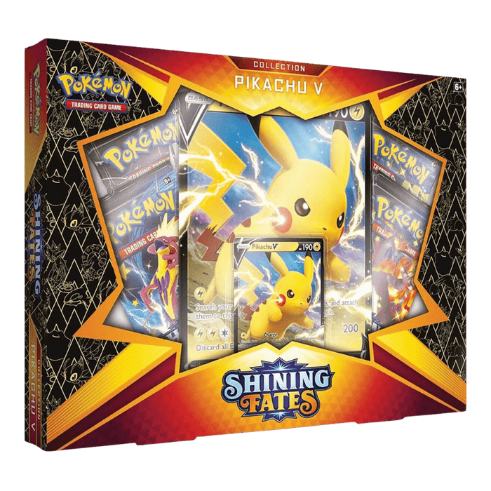 Pokemon Shining Fates Pikachu V Collection Box - EternaCards