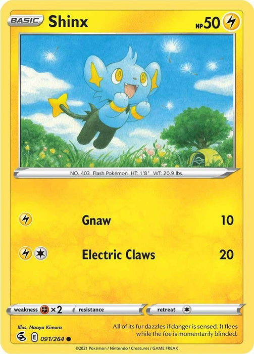 Pokemon Shinx 091/264 SWSH08: Fusion Strike Normal - EternaCards