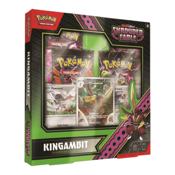 Pokemon Shrouded Fable Kingambit Illustration Collection Box - EternaCards