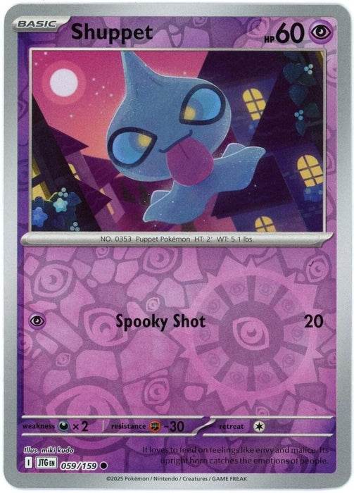 Pokemon Shuppet 059/159 SV09: Journey Together Normal - Eterna Cards