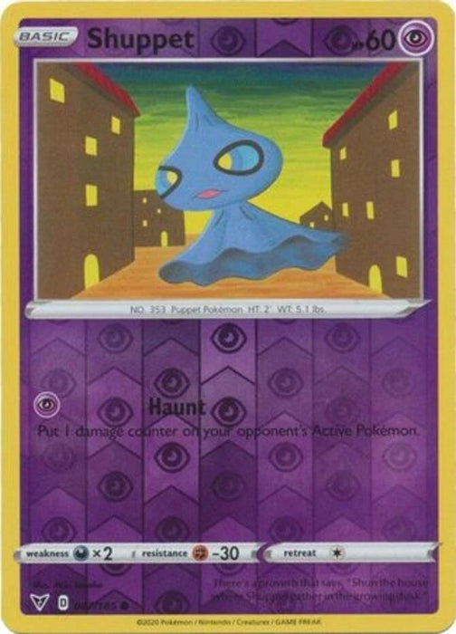 Pokemon Shuppet 067/185 SWSH04: Vivid Voltage Normal - Eterna Cards