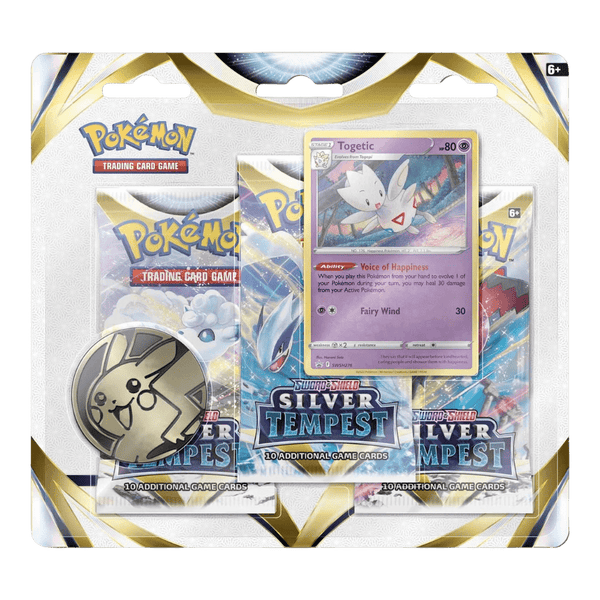 Pokemon Silver Tempest 3 - Pack Blister (Togethic) - EternaCards