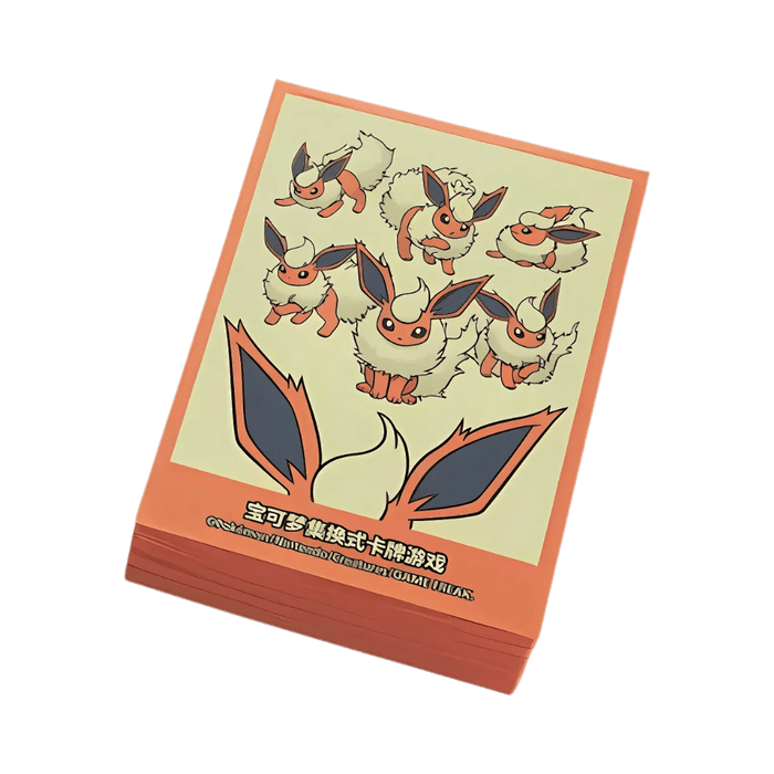 Pokemon Simplified Chinese Eeveelution Sleeves (Flareon) - EternaCards