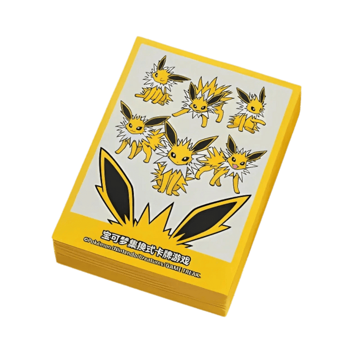 Pokemon Simplified Chinese Eeveelution Sleeves (Jolteon) - EternaCards