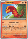 Pokemon Sizzlipede 009/084 ME05: Pitch Black Reverse Holo