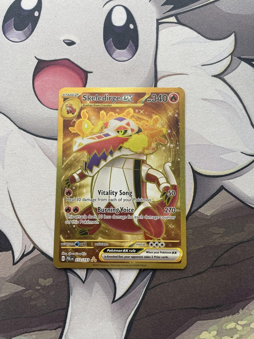 Pokemon - Skeledirge EX 272/193 - Paldea Evolved - Gold Hyper Rare - EternaCards