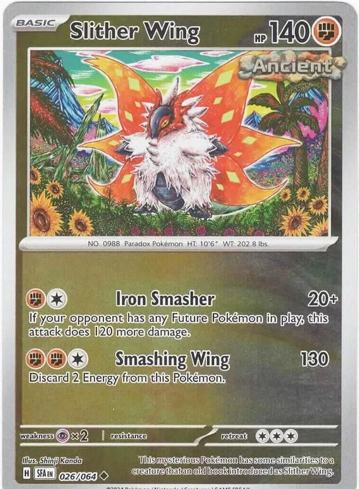Pokemon Slither Wing 026/064 SV: Shrouded Fable Normal - Eterna Cards