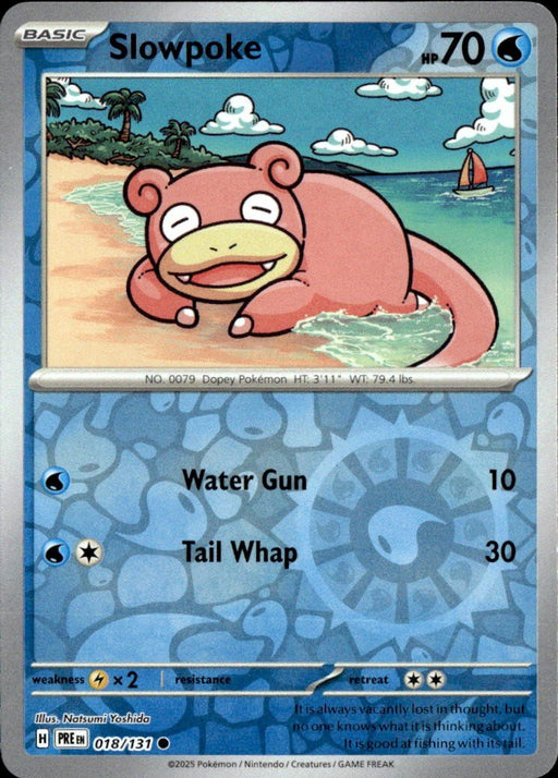Pokemon Slowpoke 018/131 SV: Prismatic Evolutions Normal - Eterna Cards