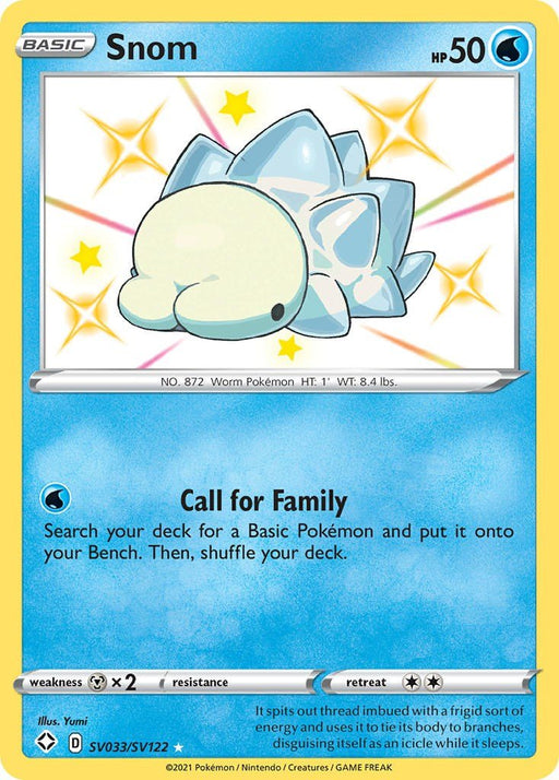 Pokemon Snom SV033/SV122 Shining Fates: Shiny Vault Holo - EternaCards