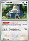 Pokemon Snorlax 143/165 SV: Scarlet & Violet 151 Reverse Holo