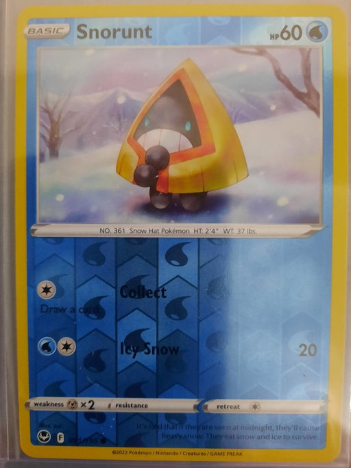 Pokemon Snorunt 041/195 SWSH12: Silver Tempest Normal - Eterna Cards