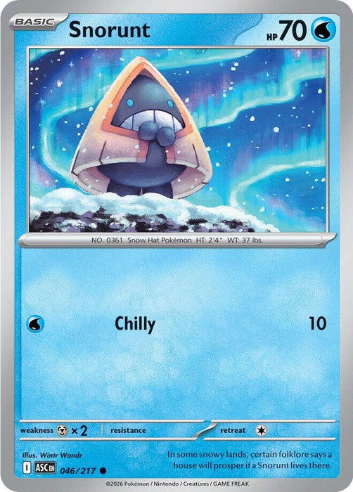 Pokemon Snorunt - 046/217 046/217 ME: Ascended Heroes Normal - EternaCards