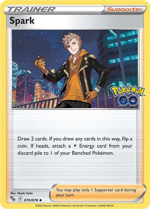 Pokemon Spark 070/078 Pokemon GO Reverse Holo - EternaCards