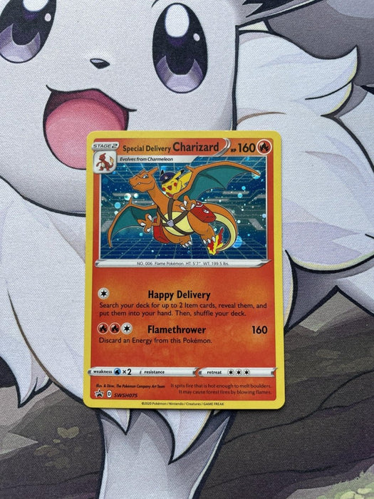 Pokemon - Special Delivery Charizard SWSH075 - Black Star Promo - EternaCards