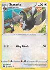 Pokemon Staravia 118/172 SWSH09: Brilliant Stars Normal