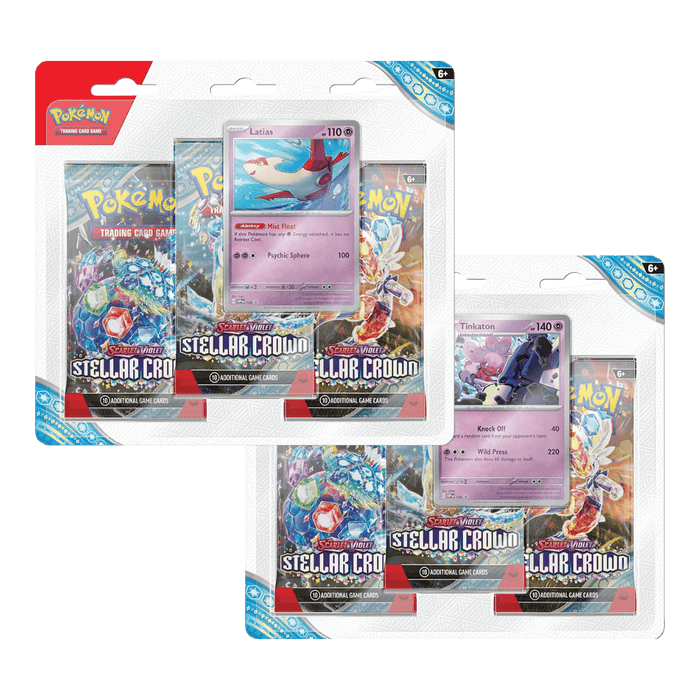 Pokemon Stellar Crown 3 - Pack Blister (Latias/Tinkaton) - EternaCards