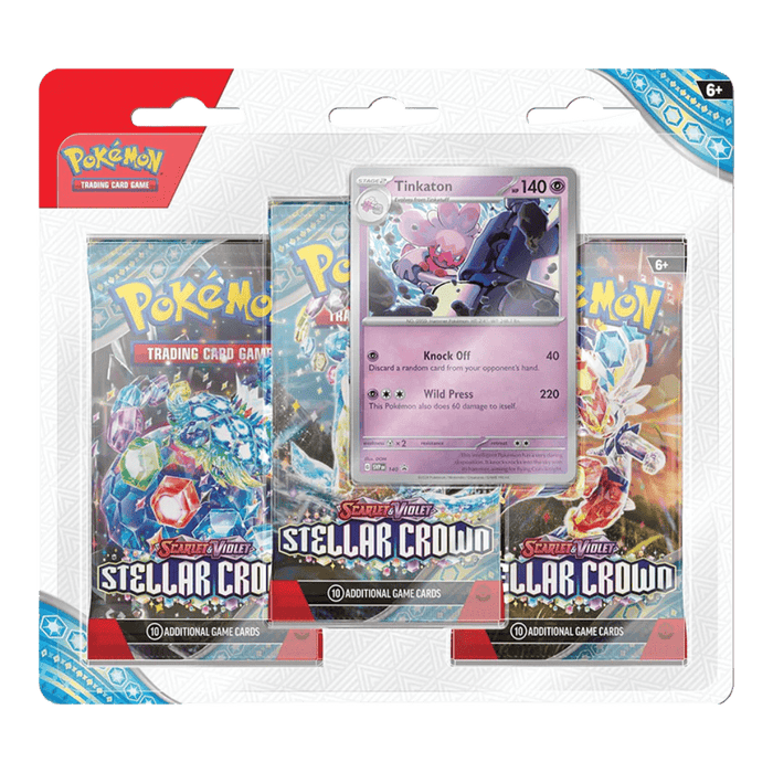 Pokemon Stellar Crown 3 - Pack Blister (Latias/Tinkaton) - EternaCards