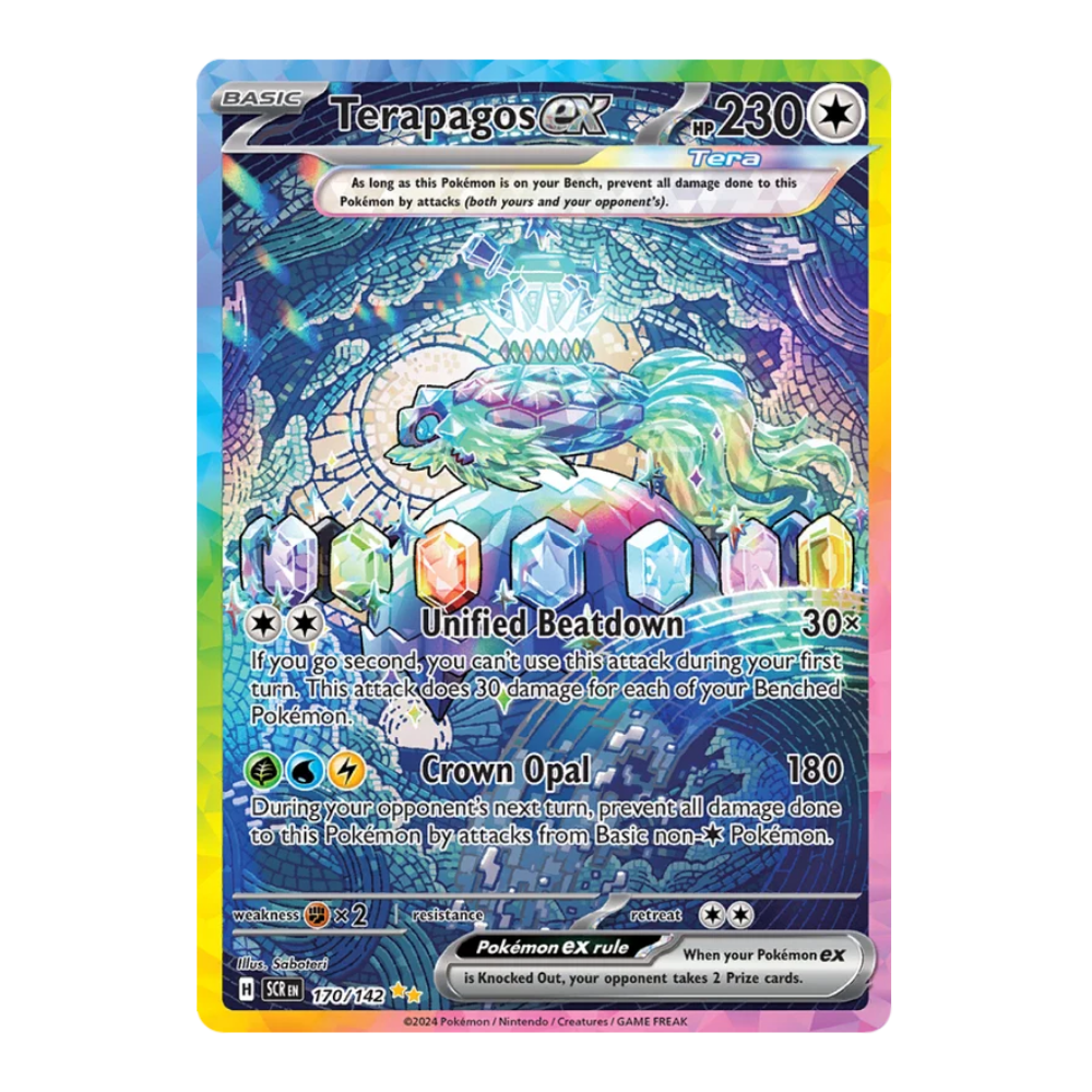 Pokemon Stellar Crown Half Booster Box (18 Packs) - Eterna Cards
