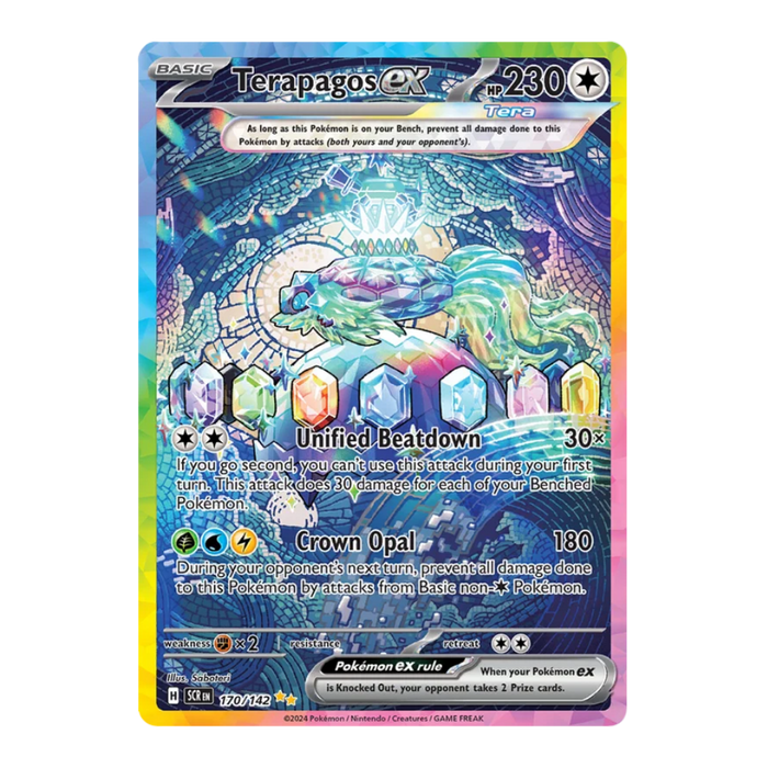 Pokemon Stellar Crown Half Booster Box (18 Packs) - Eterna Cards